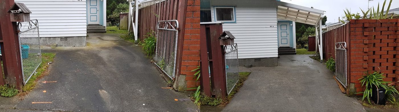 Exterior cleaning at Quebec Street, Kingston