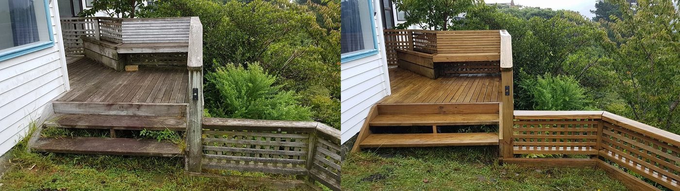 Exterior cleaning at Quebec Street, Kingston