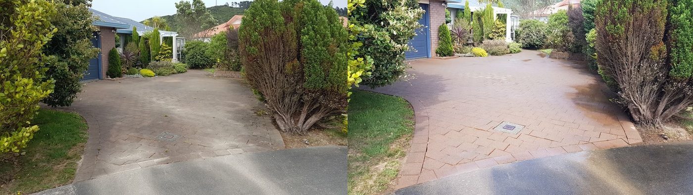 Exterior cleaning at Lingard Grove, Brooklyn