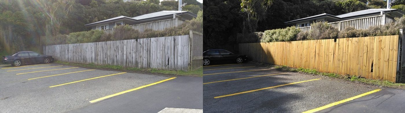 Carpark wash at Al Ameen Masjid, Newlands, community work