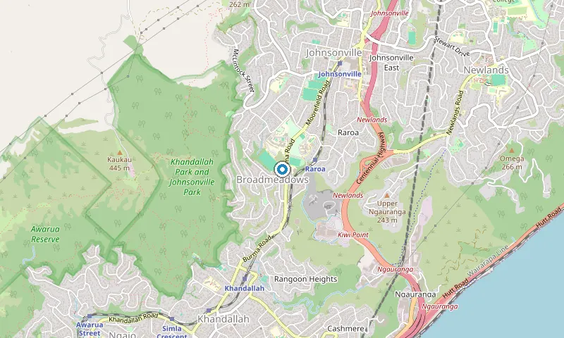Map of Broadmeadows showing the area James services