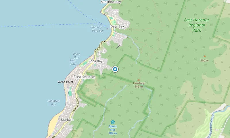 Map of Eastbourne showing the area James services