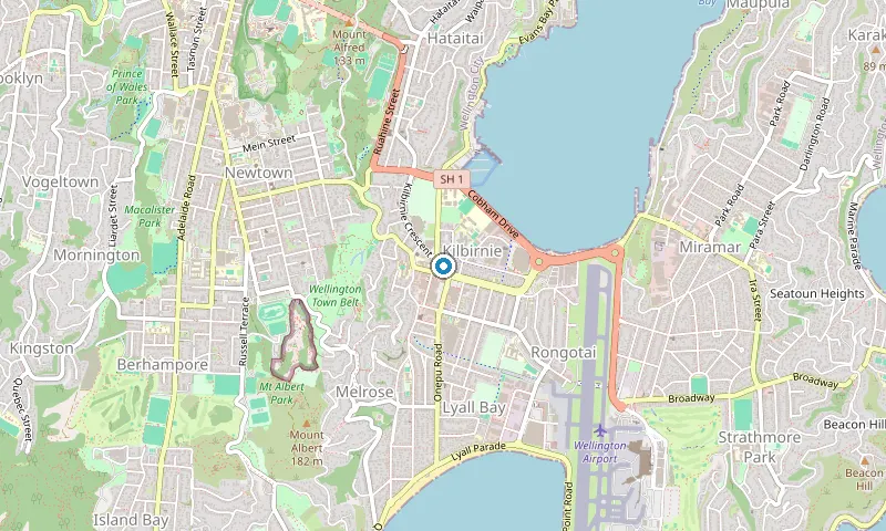 Map of Kilbirnie showing the area James services