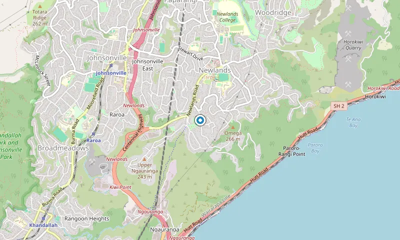 Map of Newlands showing the area James services