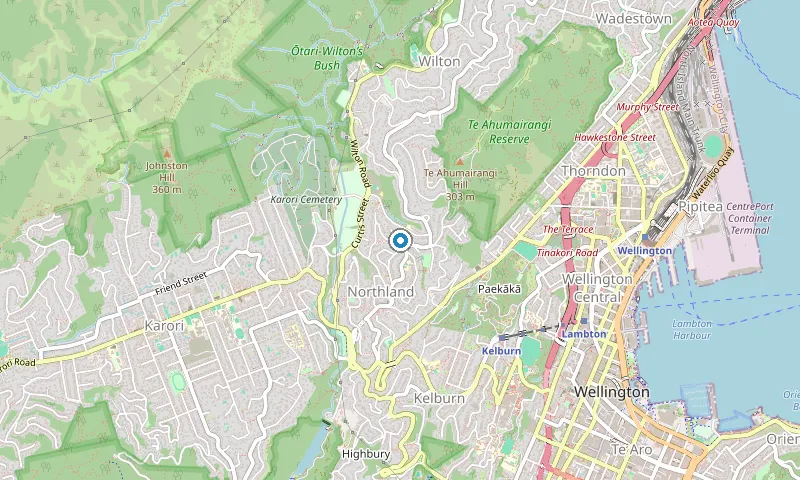 Map of Northland showing the area James services