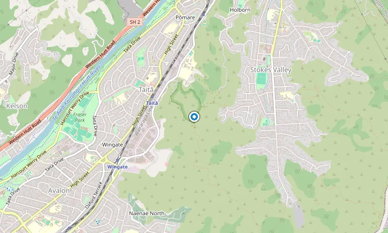 Map of Stokes Valley showing the area James services